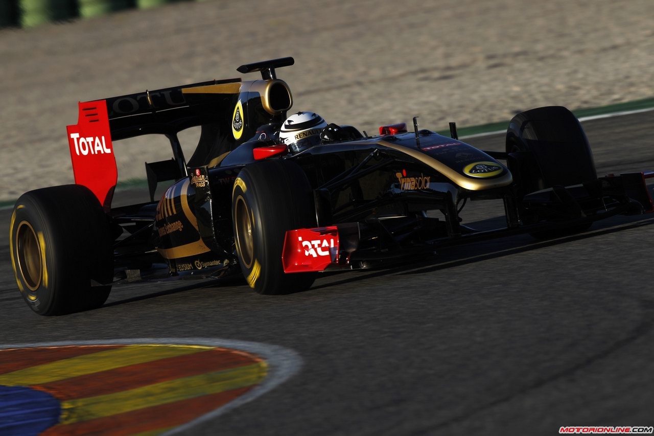 Raikkonen Test Valencia